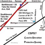 jpg file map to csps hall in st. paul